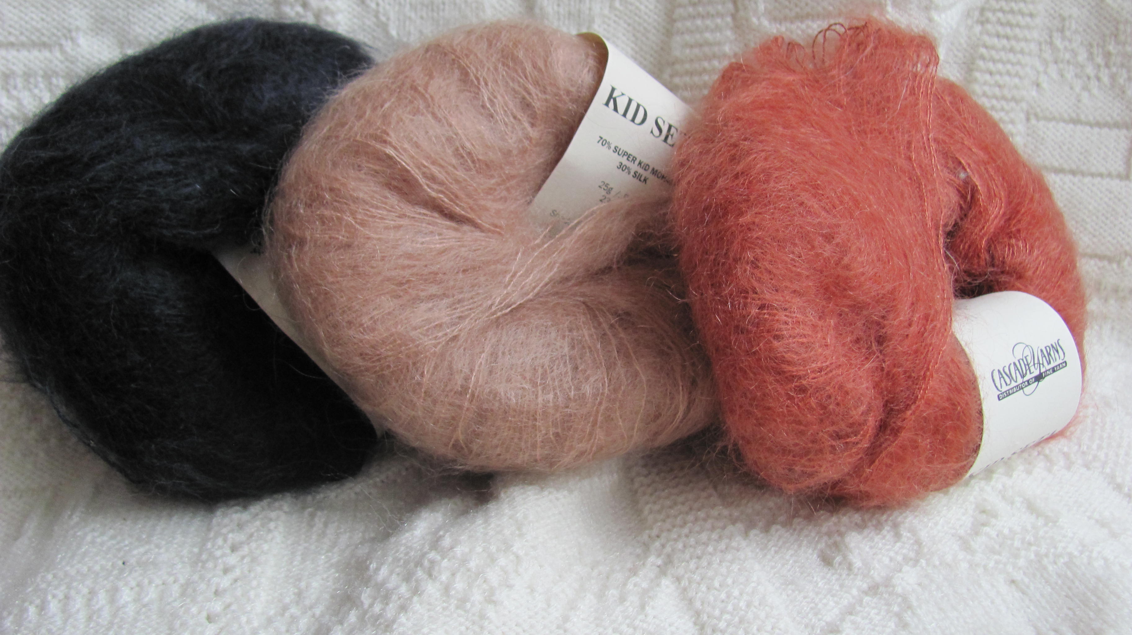 Seta Silk and Mohair Yarn - Earth colors