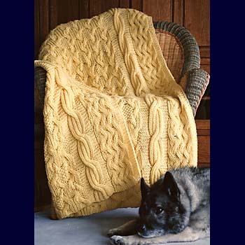 Mile-A-Minute Afghan Part 1 of 3 Right Hand Free Crochet Pattern