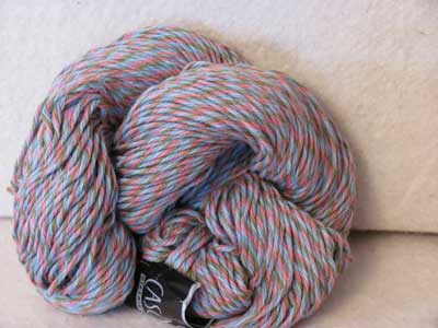Sierra Quatro - blue pink sage- 7 skeins