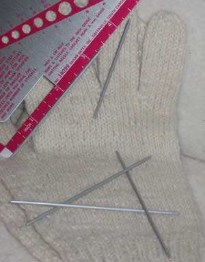 addi Turbo 4 inch double pointed needles