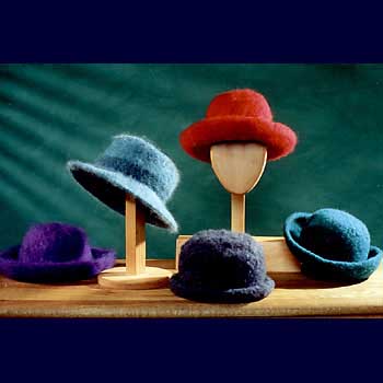 Felted Hats with Different Brims Felted Hats with Different Brims
