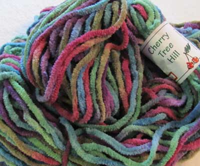 Plush Cotton Chenille - Peacock