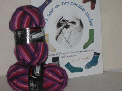 Step - Stripes in Red to Purple