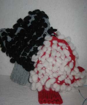 Inside Thrum Mittens