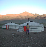 Yurt housing of the Nomads of Mongolia