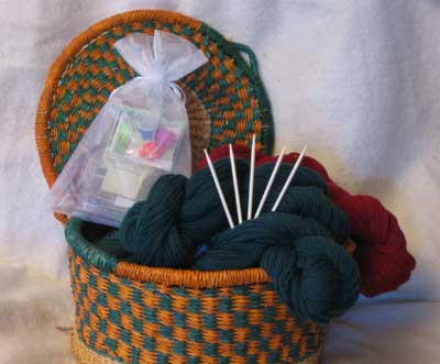 Large Sock Lovers Gift Basket