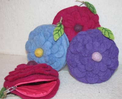 Felted Notions Bags