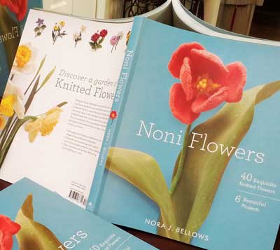 Noni Flowers-40 Exquisite Knitted Flowers-signed copy