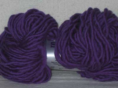 Burly Spun - Amythest Burly Spun - Amythest