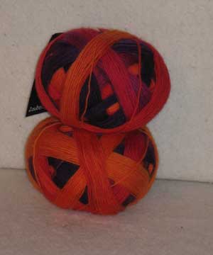 Zauberball- Purple Orange Zauberball- Purple Orange
