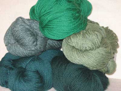 Shepherd's Wool - Greens Shepherd's Wool - Greens
