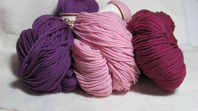 Shepherd's Wool - A new Rosy color group Shepherd's Wool - A new Rosy color group