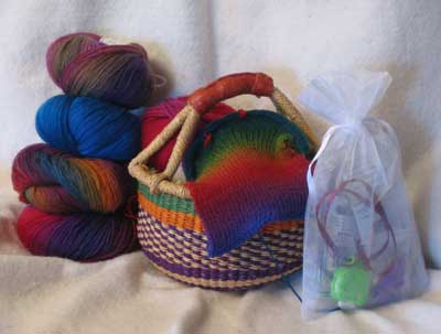 Sock Basket with Mochie