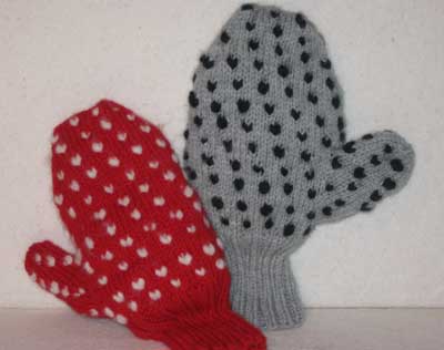 Thrum Mittens Pattern