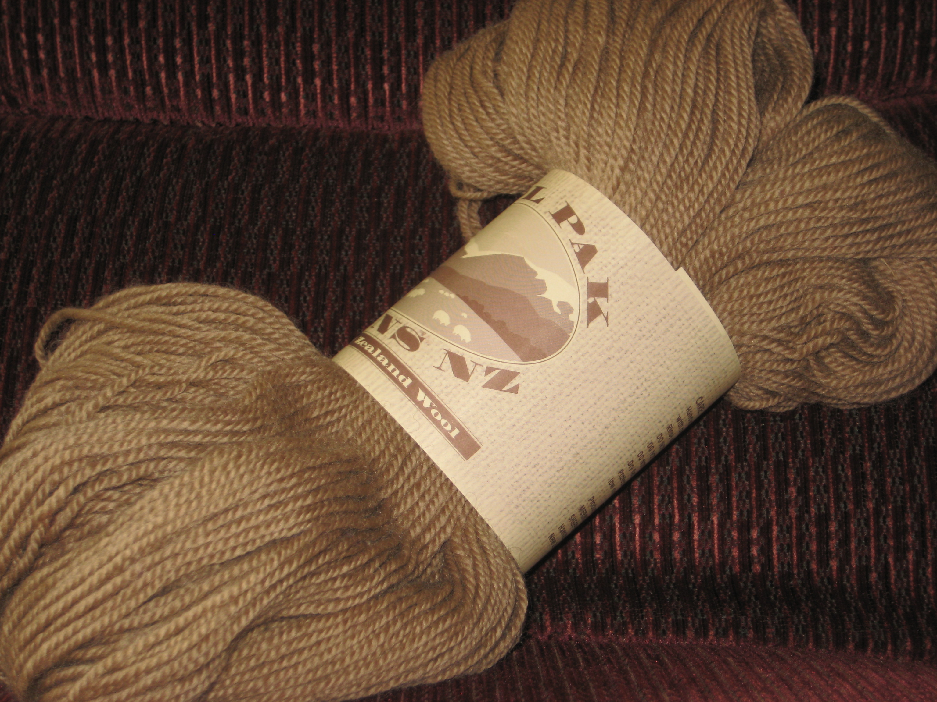 Wool Pac Worsted 10 ply- Nutmeg Wool Pac Worsted 10 ply- Nutmeg