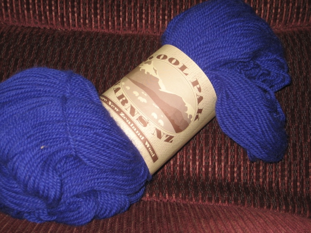 Wool Pac Worsted 10 ply wool - Royal Blue Wool Pac Worsted 10 ply wool - Royal Blue