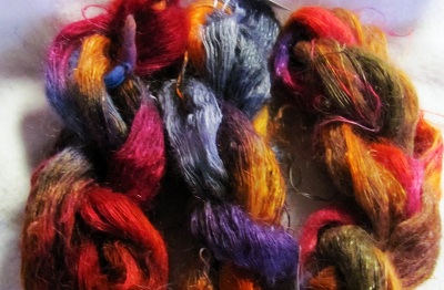 Hand Dyed Downy Lace